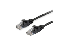 Equip Patchkabel Cat6A U/UTP 2xRJ45 1.50m schwarz LSZH Polybeutel