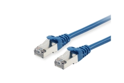 Equip Patchkabel Cat6A S/FTP 2xRJ45 0.15m blau LSZH...