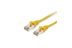 Equip Patchkabel Cat6A S/FTP 2xRJ45 25.00m gelb LSZH Polybeutel