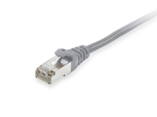 Equip Patchkabel Cat6A S/FTP 2xRJ45 0.15m grau LSZH Polybeutel
