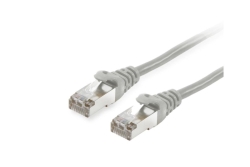 Equip Patchkabel Cat6A S/FTP 2xRJ45 1.50m grau LSZH Polybeutel