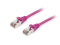 Equip Patchkabel Cat6A S/FTP 2xRJ45 20.00m lila LSZH Polybeutel