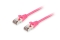 Equip Patchkabel Cat6A S/FTP 2xRJ45 20.00m pink LSZH Polybeutel