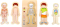 Schichtenpuzzle Anatomie Junge