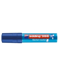 388 Flipchartmarker - 4 - 12 mm, blau