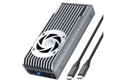 GRAUGEAR externes Gehäuse USB-C M.2 NVMe mit...