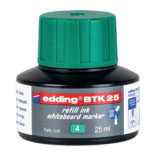 BTK 25 Nachfülltusche - für Boardmarker, 25 ml, grün