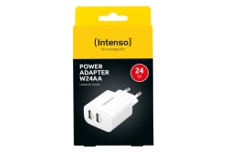 Intenso Power Adapter 2x USB-A 24W White