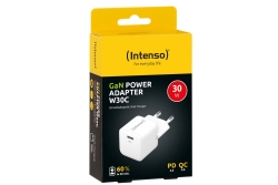 Intenso Power Adapter 1x USB-C 30W GaN White