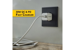 Intenso Power Adapter 1x USB-C 30W GaN White