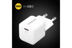 Intenso Power Adapter 1x USB-C 30W GaN White