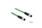 DELOCK Netzwerkkabel M12 4 Pin D-kodiert ST zu ST TPU 5 m