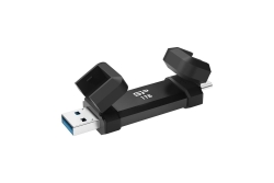 Silicon Power USB-Stick 1TB USB 3.2 Typ A+C DS72 Black
