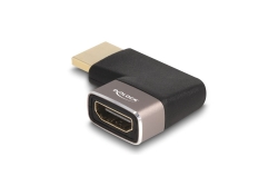 DELOCK HDMI Adapter St zu Bu 90°rechts gewinkelt grau...