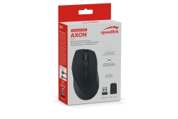 Speedlink Maus AXON, Leise & Antibakteriell mit Akku sw retail