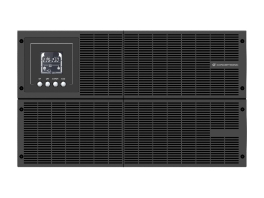 CONCEPTRONIC USV 6000VA/6000W/HID USB/Terminal Rack/Tower sw (Speditionsversand)
