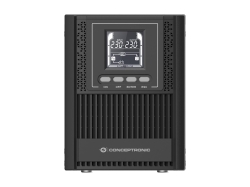 CONCEPTRONIC USV 1000VA/ 900W/4xIEC/HID USB/+Online Tower sw