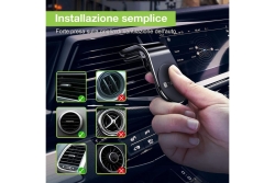 Techly Magnetische Autohalterung für Smartphones