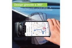 Techly Magnetische Autohalterung für Smartphones