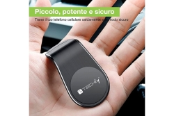 Techly Magnetische Autohalterung für Smartphones