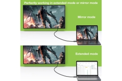 Techly Displayport-Kabel 2.1 M/M 2m