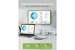 Techly Displayport-Kabel 2.1 M/M 2m