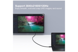 Techly Displayport-Kabel 2.1 M/M 2m