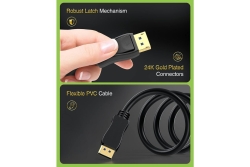 Techly Displayport-Kabel 2.1 M/M 2m