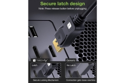 Techly Displayport-Kabel 2.1 M/M 2m