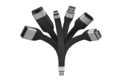 Techly Typ C auf Displayport/F flex Adapter