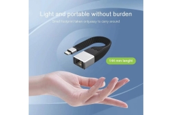 Techly Flexibler Adapter Typ C auf RJ45