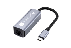 Techly USB 3.1 Typ C auf RJ45 Adapter