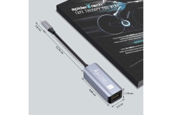 Techly USB 3.1 Typ C auf RJ45 Adapter
