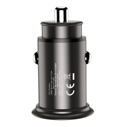 Techly Autoladegerät 5V 2p USB A USBC 38W