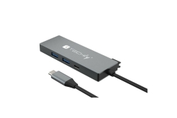 Techly Hub USB-C 4 in 1