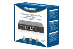 INTELLINET 5-Port Switch 4x 2,5G Ethernet-Ports 10G SFP+