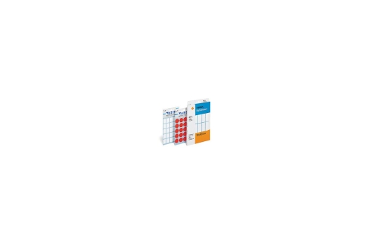 HERMA Vielzwecketiketten/Farbpunkte 13mm rund leuchtrot