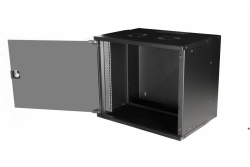 Equip 19 Wandgehäuse Glastür ECO 540x400mm 9U schwarz