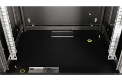 Equip 19 Netzwerkschrank Glastür PM 600x450mm 7HE schwarz
