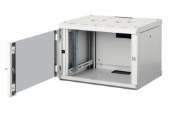 Equip 19 Netzwerkschrank Glastür PM 600x450mm 7HE grau