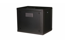 Equip 19 Netzwerkschrank Glastür PM 600x450mm 9HE schwarz