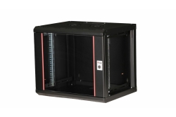 Equip 19 Netzwerkschrank Glastür PM 600x450mm 9HE schwarz
