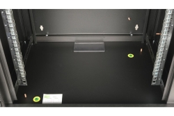Equip 19 Netzwerkschrank Glastür PM 600x450mm 9HE schwarz