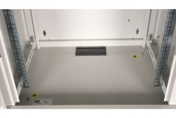 Equip 19 Netzwerkschrank Glastür PM 600x450mm 9HE grau