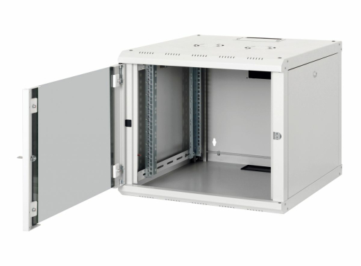 Equip 19 Netzwerkschrank Glastür PM 600x600mm 9HE grau