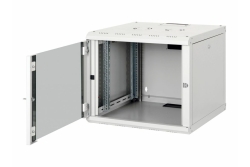 Equip 19 Netzwerkschrank Glastür PM 600x600mm 9HE grau
