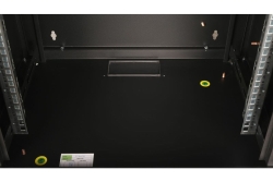 Equip 19 Netzwerkschrank Glastür PM 600x450mm 12HE schwarz