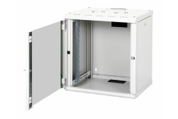 Equip 19 Netzwerkschrank Glastür PM 600x450mm 12HE grau