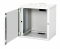Equip 19 Netzwerkschrank Glastür PM 600x450mm 12HE grau