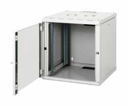 Equip 19 Netzwerkschrank Glastür PM 600x600mm 12HE grau
